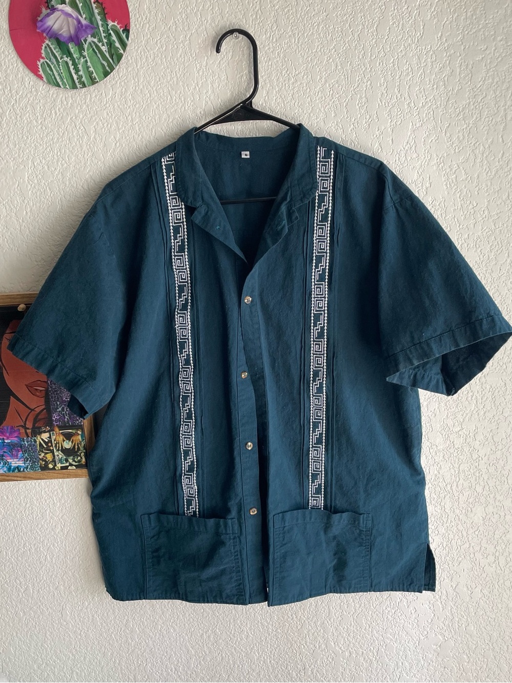 Men's Authentic Zapotec Button Up